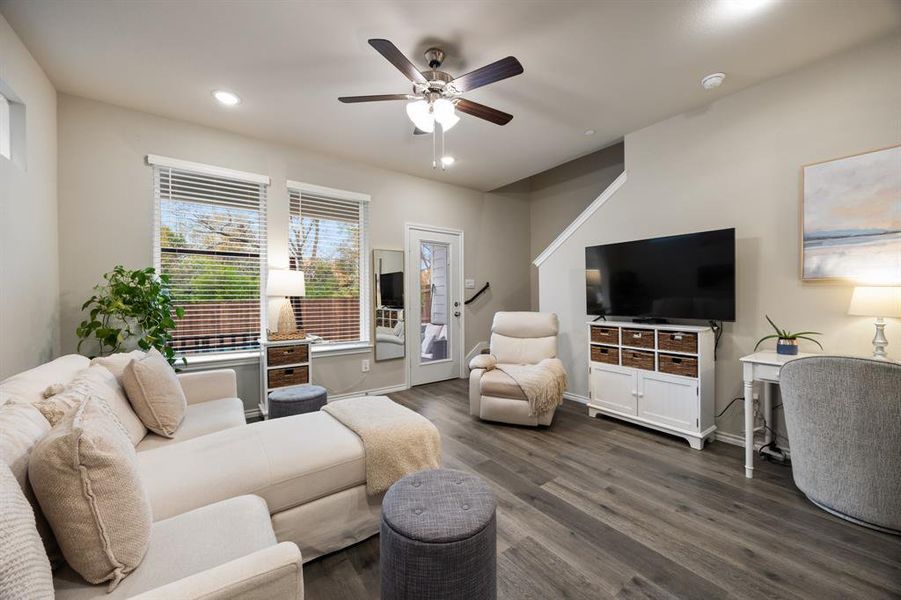 Furnished interior view inside a new home in Baker Landing, Richland Hills (Image 7).