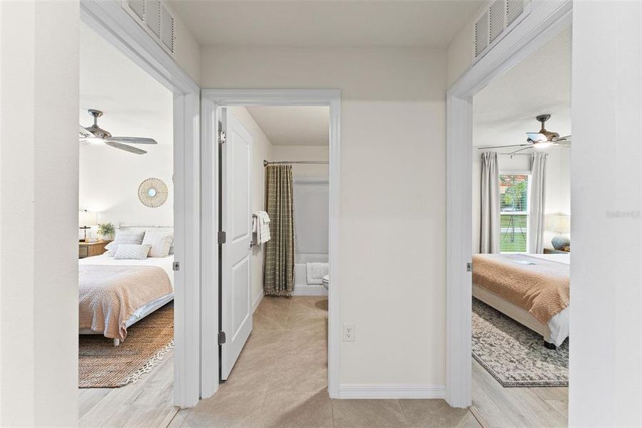 Furnished interior view inside a new home in , Spring Hill (Image 59).