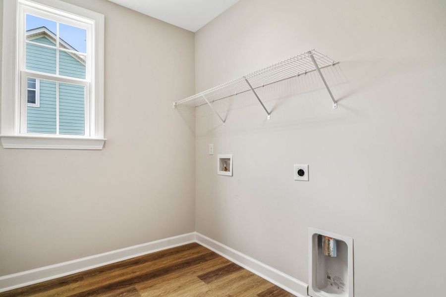 Representative unfurnished interior of a home built from the The Birch by Chesapeake Homes in Bridgewater - Waterside Village, Little River (Image 16).