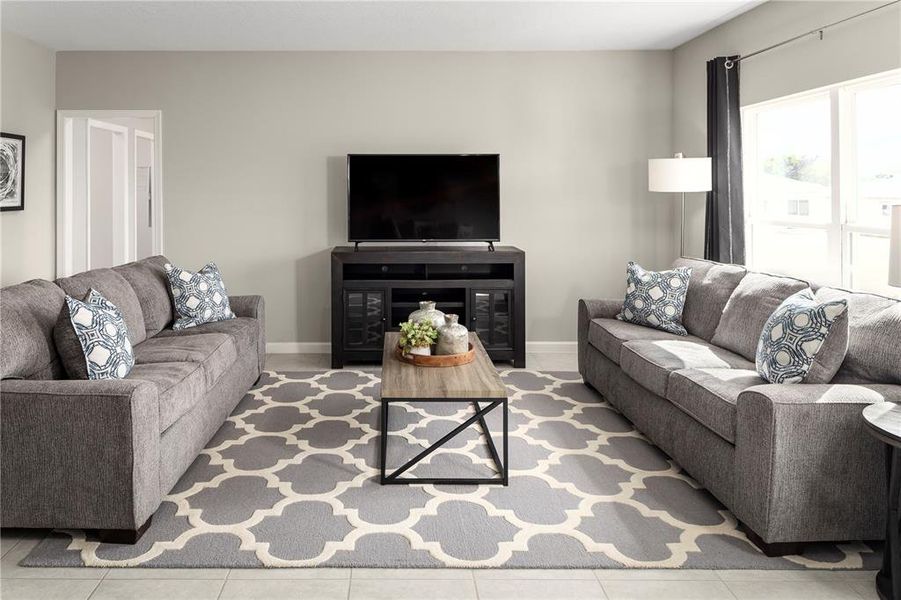 Furnished interior view inside a new home in Laurel Glen, Haines City (Image 17). Furnished interior view inside a new home in Laurel Glen, Haines City (Image 17).