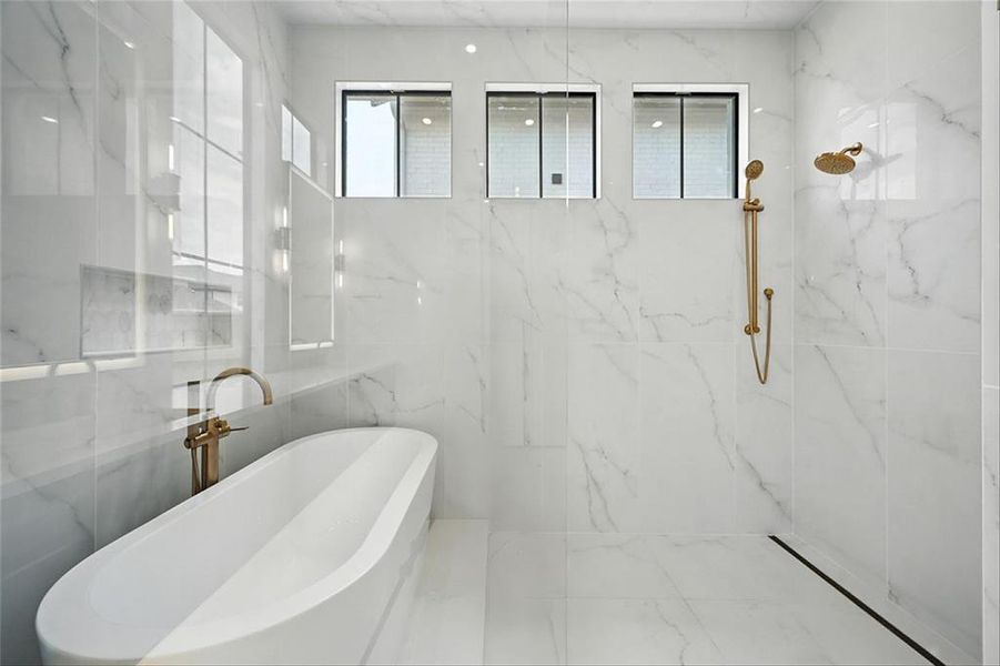 Furnished interior view inside a new home in Fields, Frisco (Image 24).