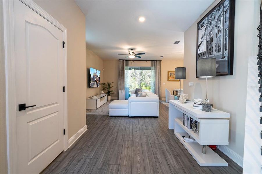 Furnished interior view inside a new home in , Kissimmee (Image 10).