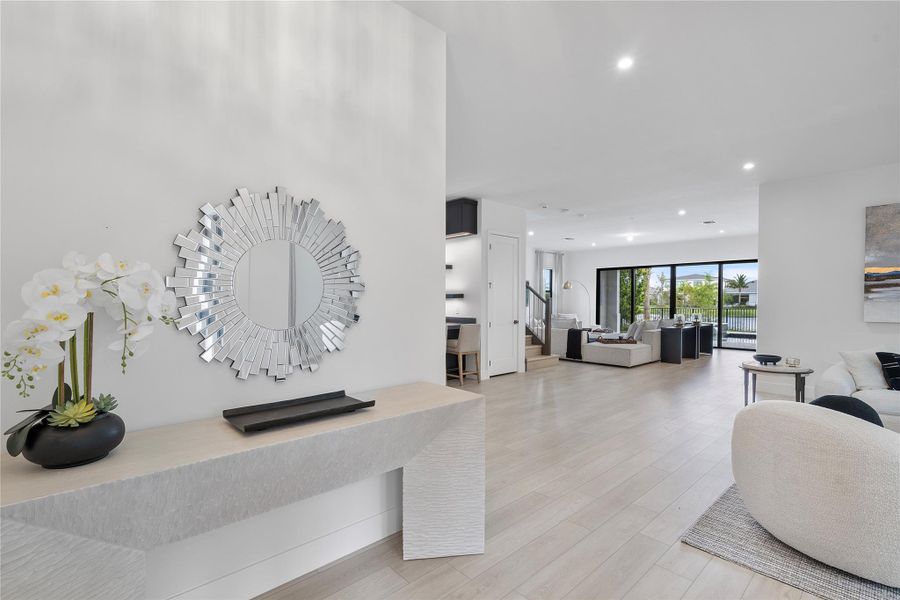 Furnished interior view inside a new home in Solana Bay at Avenir, Palm Beach Gardens (Image 46). Furnished interior view inside a new home in Solana Bay at Avenir, Palm Beach Gardens (Image 46).