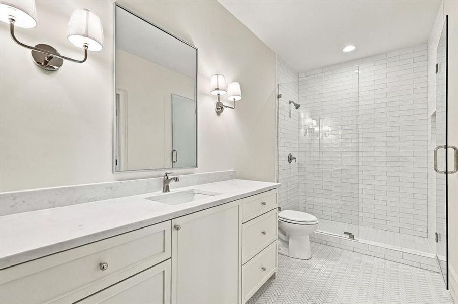 Furnished interior view inside a new home in , Roswell (Image 16).