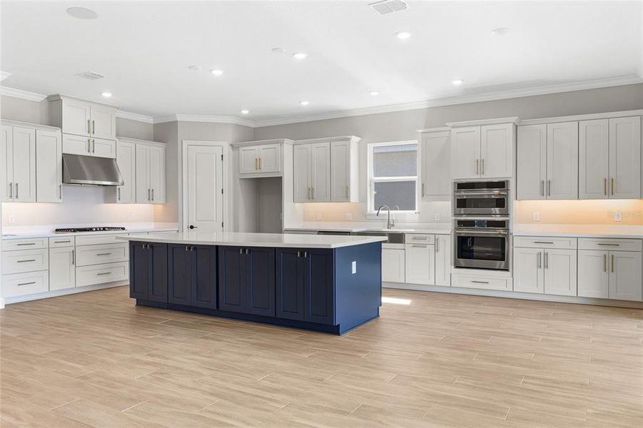 Furnished interior view inside a new home in , St. Cloud (Image 6).