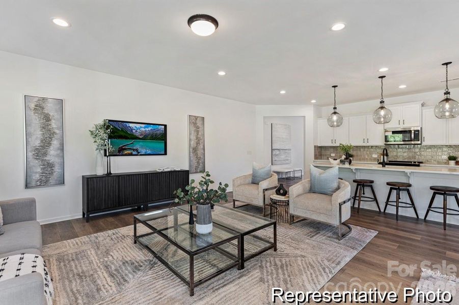 Furnished interior view inside a new home in Kensington, China Grove (Image 10). Furnished interior view inside a new home in Kensington, China Grove (Image 10).