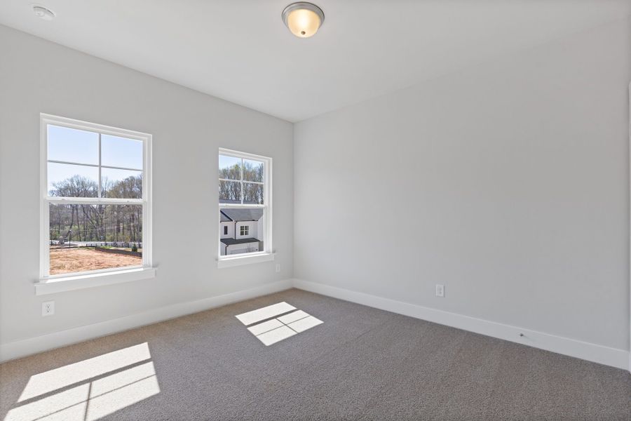 Representative unfurnished interior of a home built from the Stafford by Crawford Creek Communities in Red Bird Manor, Jefferson (Image 41).