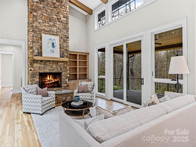 Furnished interior view inside a new home in , Asheville (Image 12). Furnished interior view inside a new home in , Asheville (Image 12).