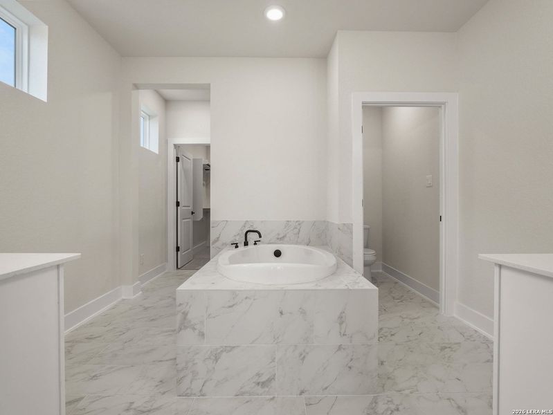Furnished interior view inside a new home in Parklands Estates, Schertz (Image 12).