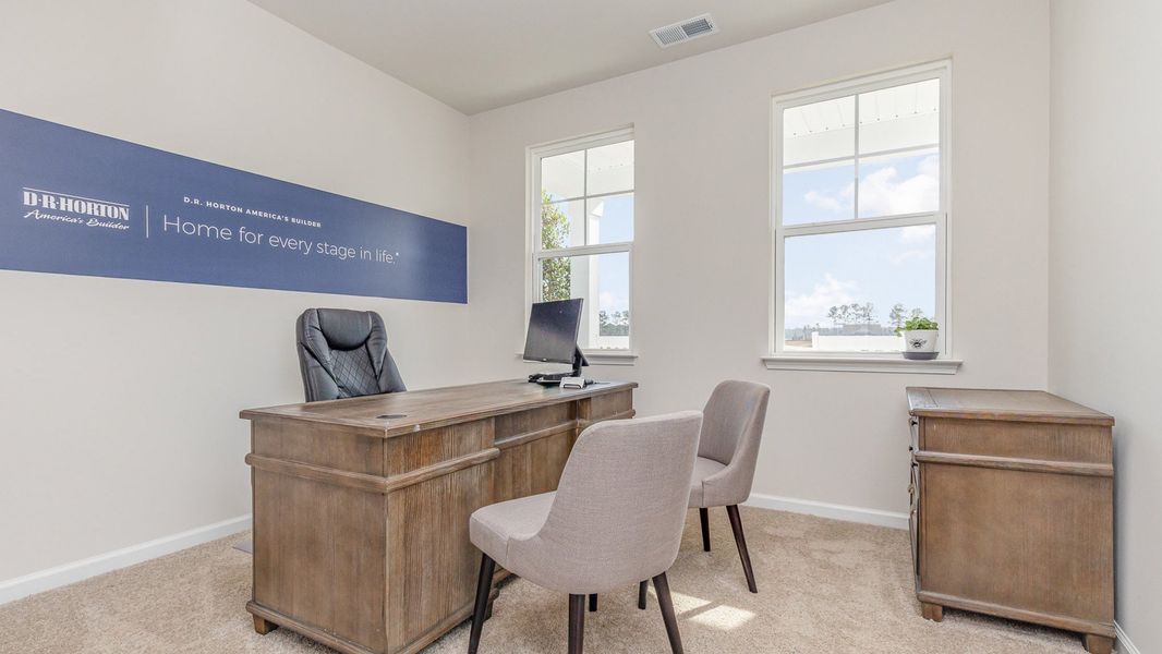 Furnished interior view inside a new home in Stanbury Creek, Supply (Image 11).