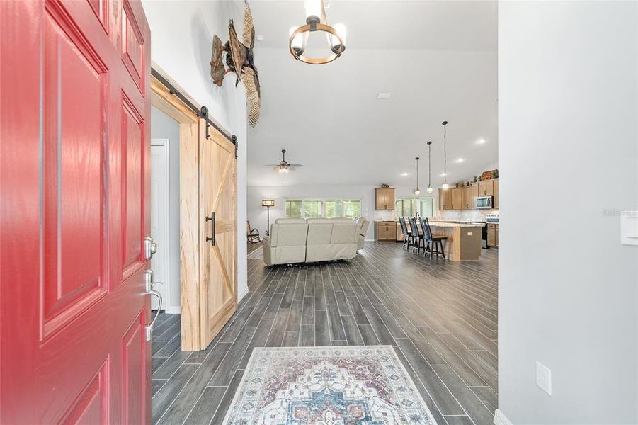 Furnished interior view inside a new home in , Williston (Image 63).