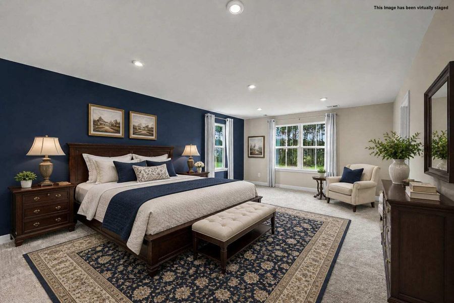 Furnished interior view inside a new home in , Ridgeville (Image 19). Furnished interior view inside a new home in , Ridgeville (Image 19).