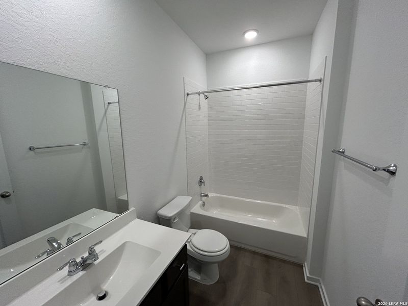 Furnished interior view inside a new home in Meadows at Hennersby Hollow 40's, San Antonio (Image 10). Furnished interior view inside a new home in Meadows at Hennersby Hollow 40's, San Antonio (Image 10).