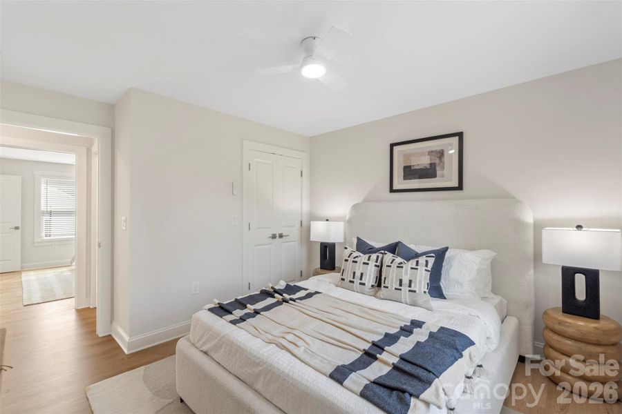 Furnished interior view inside a new home in , Charlotte (Image 31).