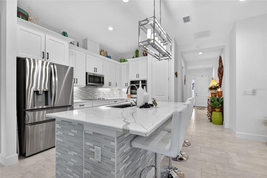 Furnished interior view inside a new home in , Daytona Beach (Image 18).