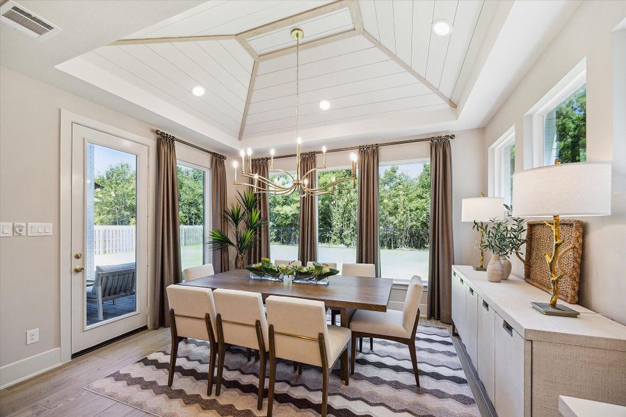 Representative furnished interior of a home built from the The Collins by Westin Homes in Flora, Hutto (Image 13).