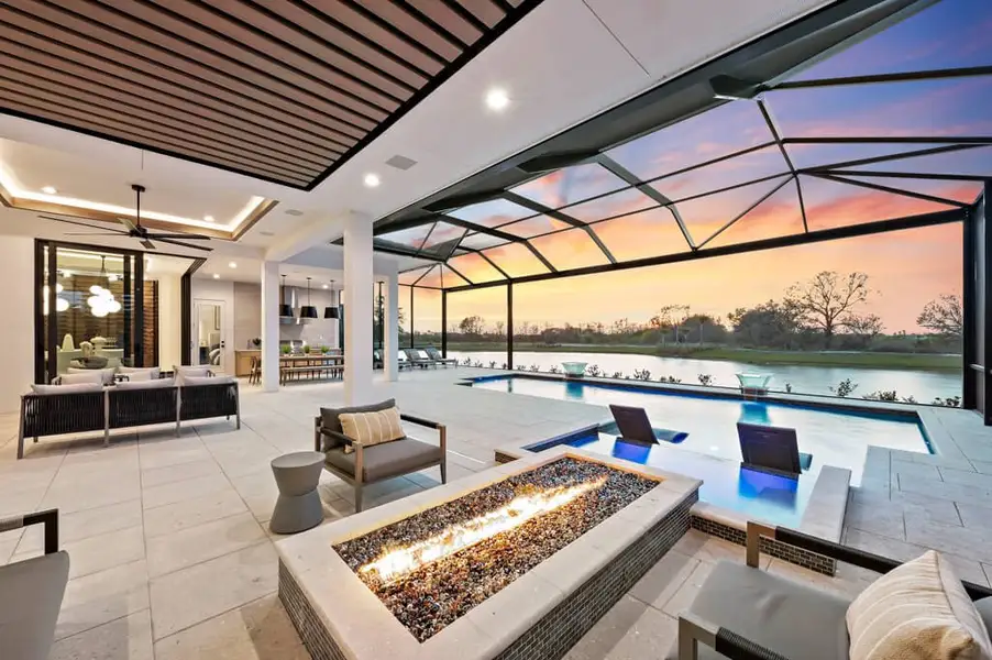 Representative exterior details of a home built from the Solstice by Lee Wetherington Homes in Star Farms, Lakewood Ranch (Image 4).