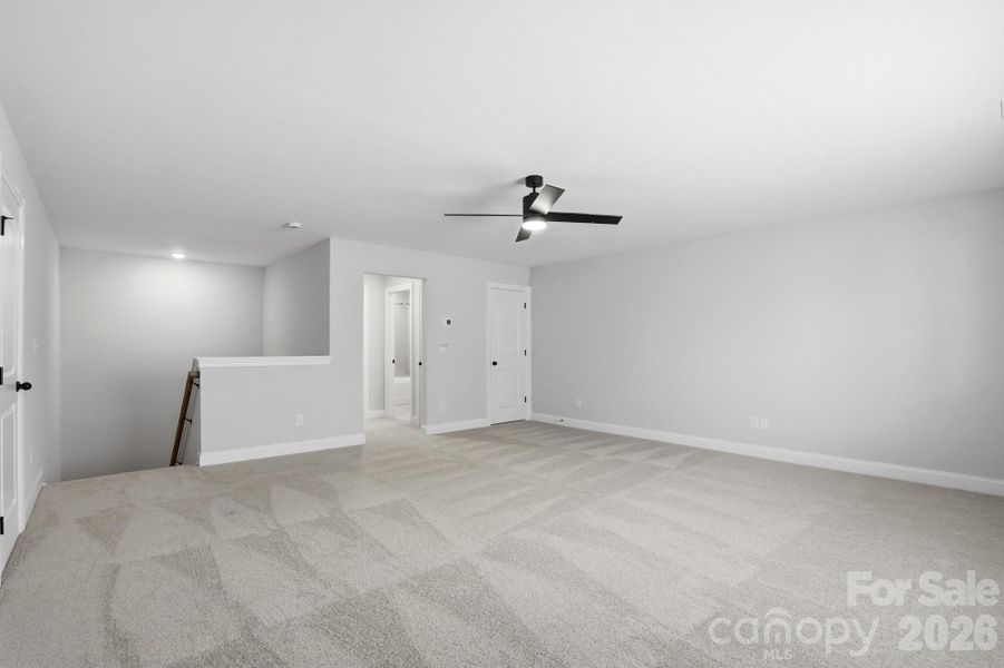 Spacious, unfurnished interior of a new home in Villas at Prestwick, Mooresville (Image 39).