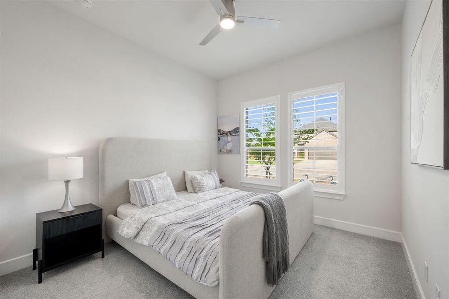 Furnished interior view inside a new home in , Van Alstyne (Image 16).