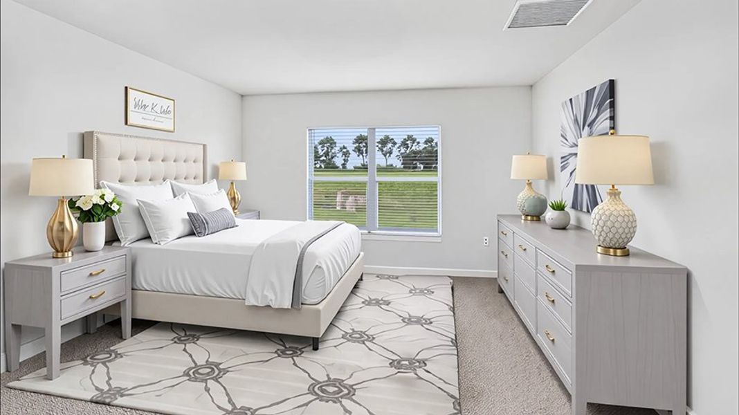 Furnished interior view inside a new home in Tartan Farms at Winding Oaks, Ocala (Image 5).