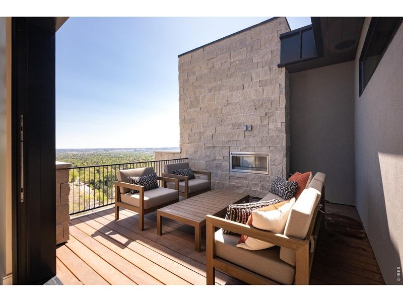 Exterior details and patio area of a home in , Boulder (Image 27).