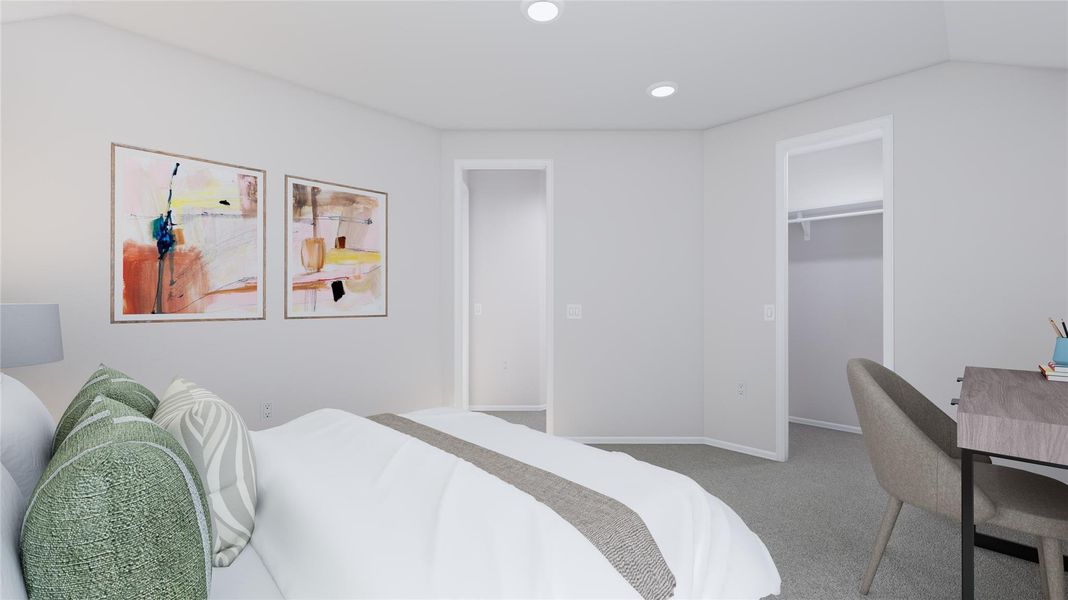 Furnished interior view inside a new home in Anniston, Katy (Image 8).