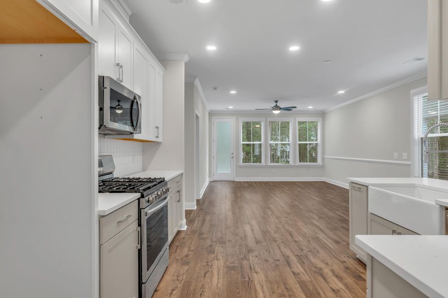 Furnished interior view inside a new home in , Summerville (Image 7).