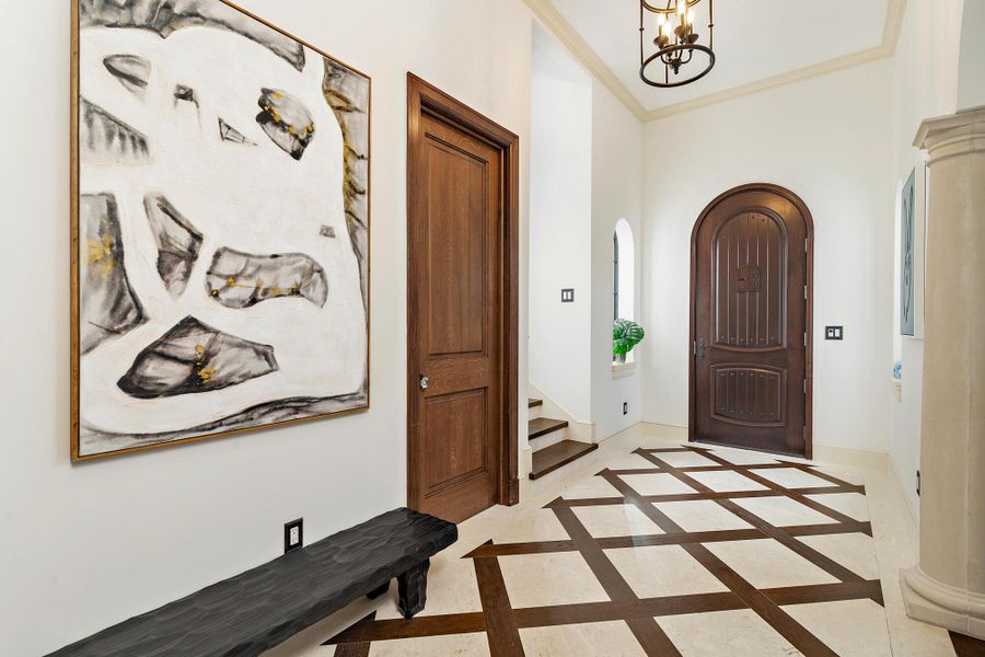 Furnished interior view inside a new home in , West Palm Beach (Image 36).