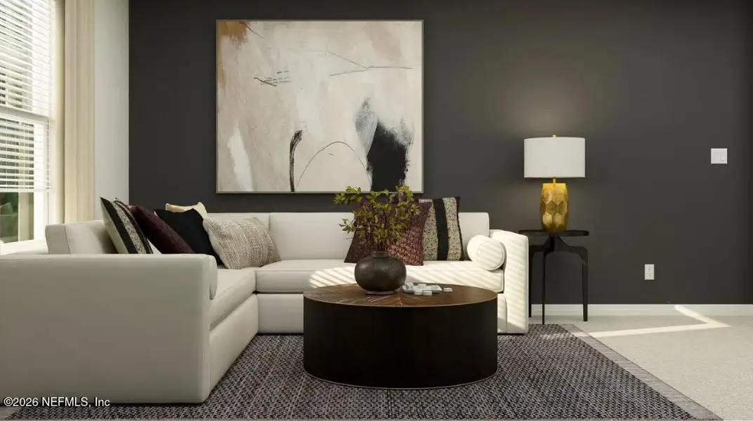 Furnished interior view inside a new home in Holstein Crossing, Green Cove Springs (Image 8).