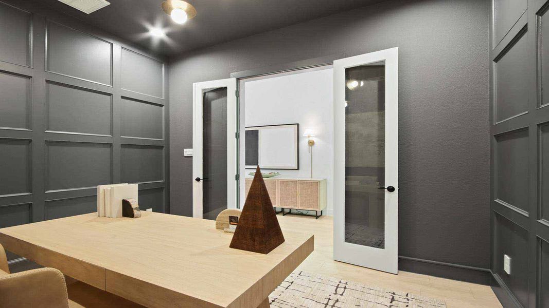 Furnished interior view inside a new home in Butlers Bend Estates, Pinehurst (Image 40).