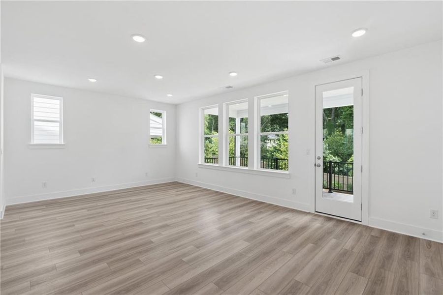 Spacious, unfurnished interior of a new home in Celesta, Scottdale (Image 15). Spacious, unfurnished interior of a new home in Celesta, Scottdale (Image 15).