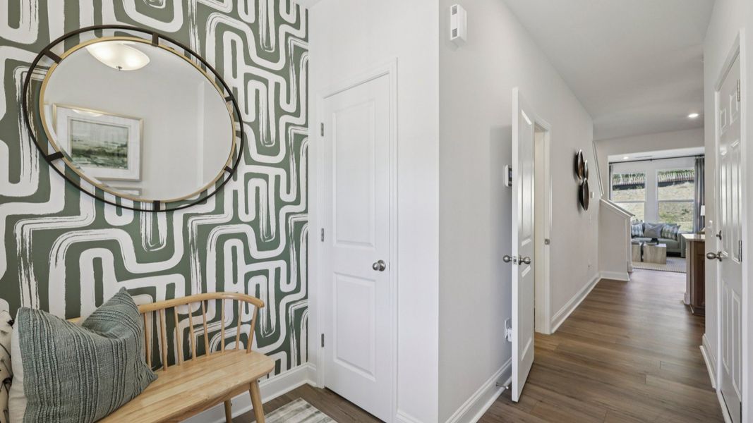 The Litchfield Plan by DBR Homes in Charlotte, NC   - Entry