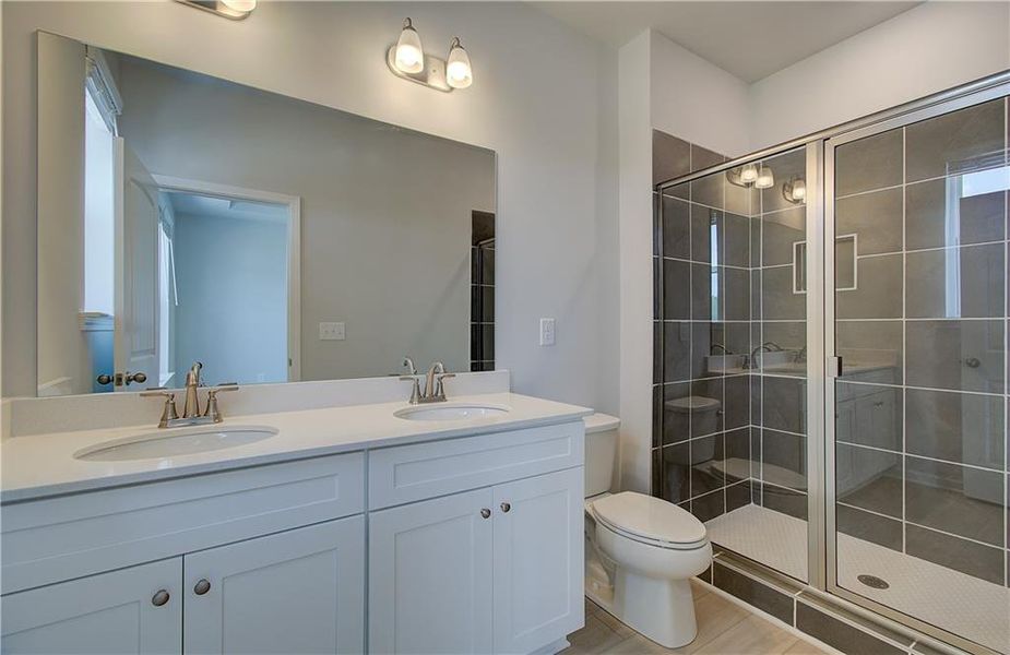 Furnished interior view inside a new home in Silverock, McDonough (Image 11).