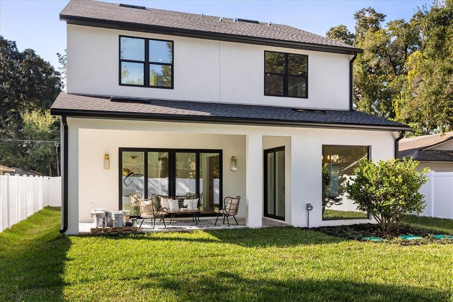 Exterior details and patio area of a home in , Orlando (Image 4). Exterior details and patio area of a home in , Orlando (Image 4).