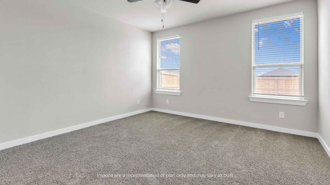 Spacious, unfurnished interior of a new home in Homestead at Parks Bell Ranch, Odessa (Image 20).