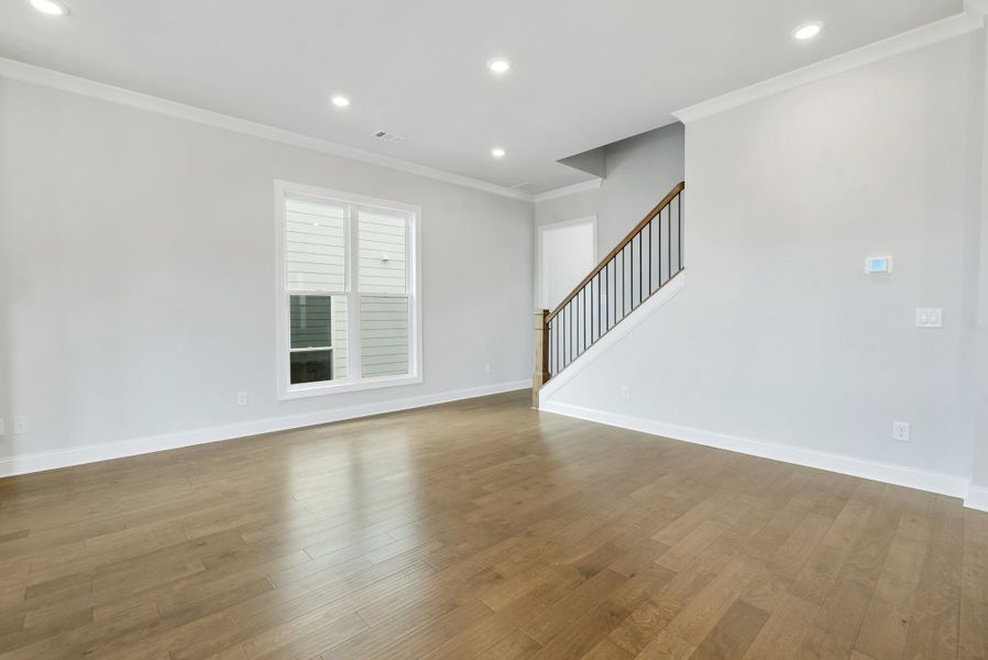 Representative unfurnished interior of a home built from the The Camilla by The Providence Group in Aberdeen, Hoschton (Image 23).