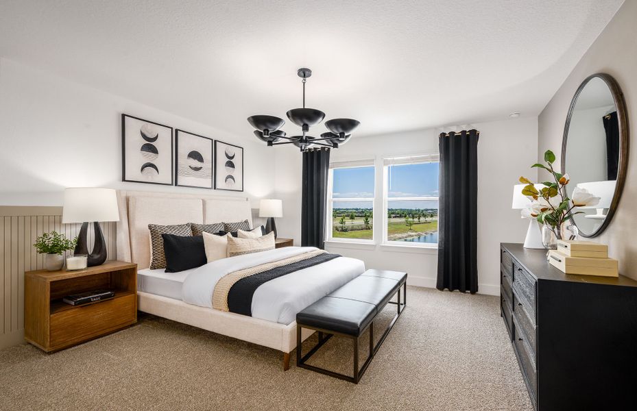 Representative furnished interior of a home built from the Yellowstone by Pulte Homes in Riverwood, Zephyrhills (Image 17).