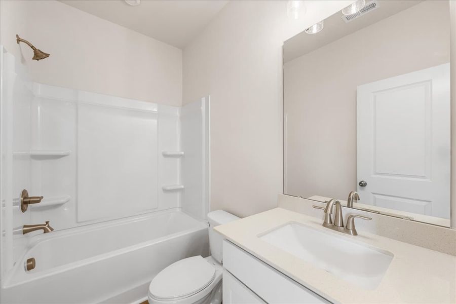 Furnished interior view inside a new home in Fifteen 15 Cannon, Charlotte (Image 10).