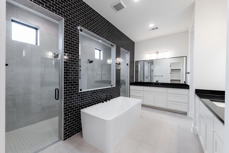 Furnished interior view inside a new home in The Hollows Sanctuary - 85', Jonestown (Image 5).