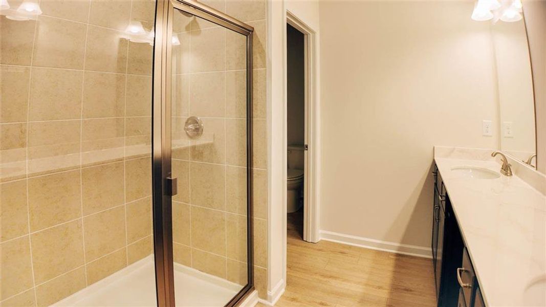 Furnished interior view inside a new home in Franklin Manor, Lawrenceville (Image 8).