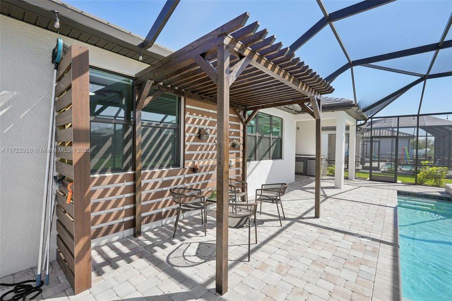 Exterior details and patio area of a home in , Fort Myers (Image 21). Exterior details and patio area of a home in , Fort Myers (Image 21).