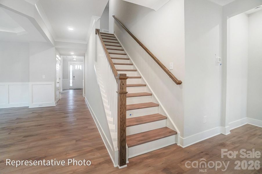 Spacious, unfurnished interior of a new home in The Enclave at Laurelbrook, Sherrills Ford (Image 22).