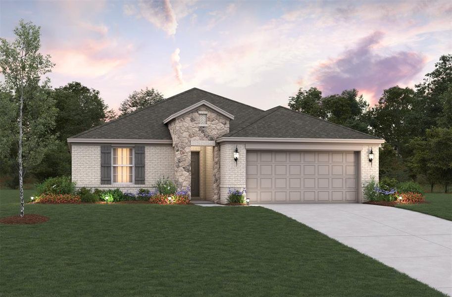 Beazer Homes Stark Farms Brooks plan