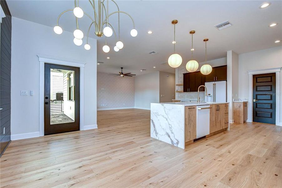 Furnished interior view inside a new home in , Tampa (Image 13).