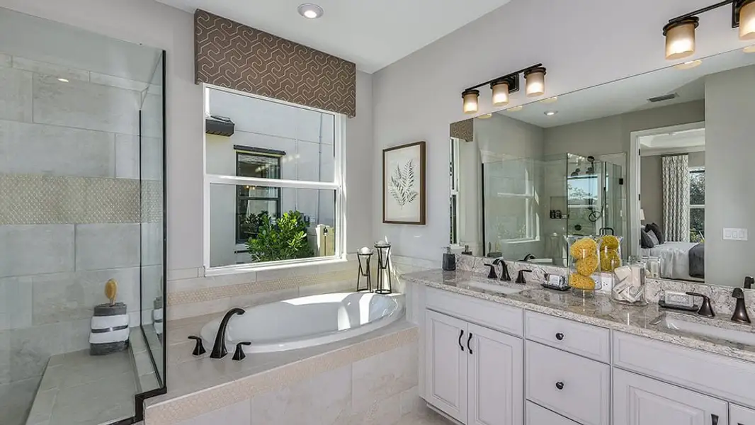 Representative furnished interior of a home built from the Antigua by Taylor Morrison in Cassia at Skye Ranch, Sarasota (Image 13).
