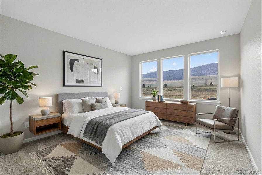 Virtually staged, furniture size & scale may not be accurate.