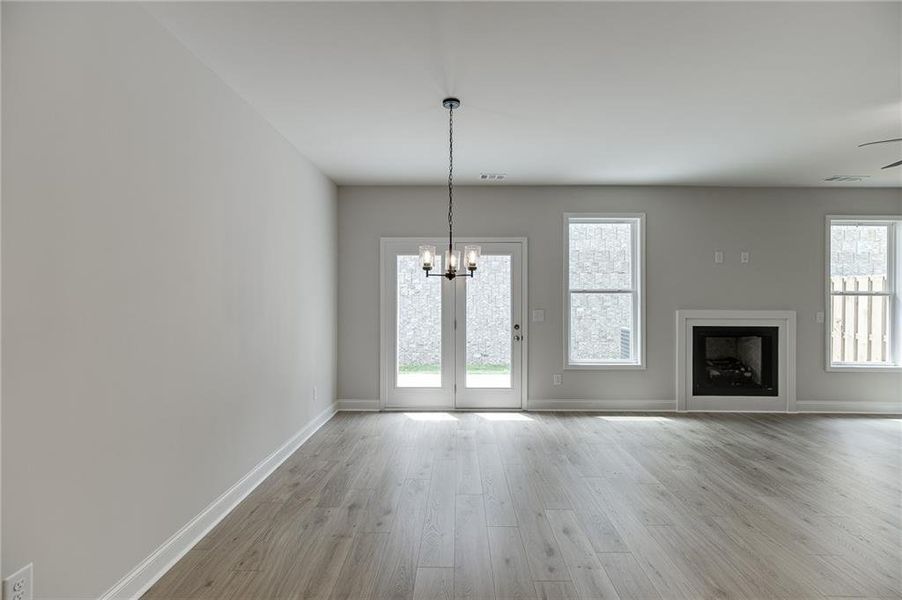 Spacious, unfurnished interior of a new home in , Sugar Hill (Image 18).