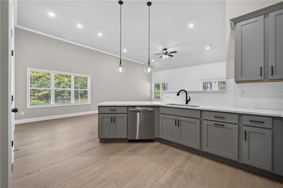 Furnished interior view inside a new home in , Loganville (Image 6).