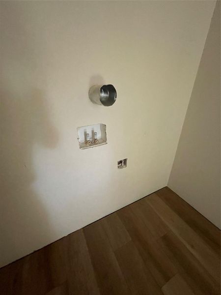 Dedicated upstairs laundry connections in fourth bedroom for convenience. Dedicated upstairs laundry connections in fourth bedroom for convenience.