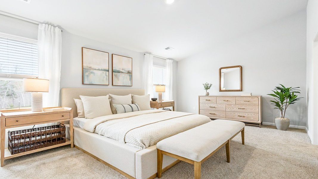 Furnished interior view inside a new home in Marion Village, Santee (Image 19).